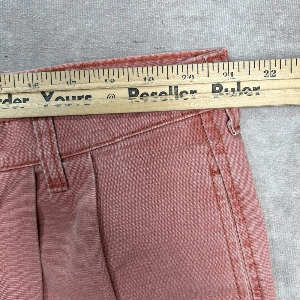 Murrays Toggery Shop Pants Mens 42 Nantucket Reds Pink Chinos Pleated Casual - Picture 5 of 8